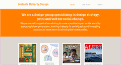 Desktop Screenshot of melaniedohertydesign.com
